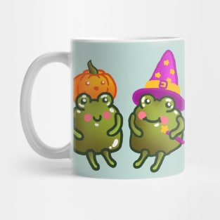 Goblincore Aesthetic Cottagecore Stupid Cute Frog -Halloween- Mycology Fungi Shrooms Mushrooms Mug